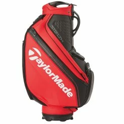 TaylorMade 2022 Tour Golf Cart Bag -Putter Sales TaylorMade Tour Golf Cart Bag Black Red 5