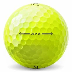 Titleist AVX Golf Balls -Putter Sales Titleist 2022 AVX Golf Balls Yellow 3