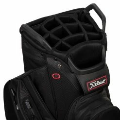 Titleist 2022 StaDry 14 Golf Cart Bag 7 Titleist 2022 StaDry 14 Golf Cart Bag -Putter Sales Titleist 2022 Cart 14 Stadry Cart Bag Black 4