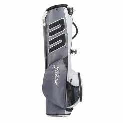 Titleist Players 4 Carbon Golf Stand Bag -Putter Sales Titleist 2022 Players 4 Carbon Stand Bag Graphite Grey Black 3
