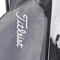 Titleist Players 4 Carbon Golf Stand Bag -Putter Sales Titleist 2022 Players 4 Carbon Stand Bag Graphite Grey Black 4