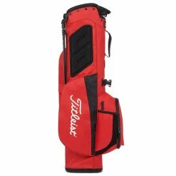 Titleist Players 4 Golf Stand Bag -Putter Sales Titleist 2022 Players 4 Stand Bag Red Black 3