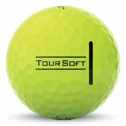 Titleist Tour Soft Golf Balls -Putter Sales Titleist 2022 Tour Soft Golf Balls Yellow 3