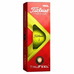 Titleist TruFeel Golf Balls -Putter Sales Titleist 2022 TruFeel Golf Balls Yellow 4