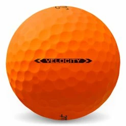Titleist Velocity Matte Golf Balls -Putter Sales Titleist 2022 Velocity Golf Balls Orange 3