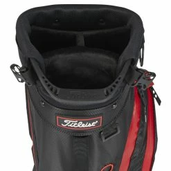 Titleist Players 4 StaDry Golf Stand Bag 11 Titleist Players 4 StaDry Golf Stand Bag -Putter Sales Titleist 2023 Players 4 Stadry Stand Bag Black Black Red 4