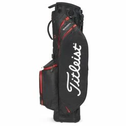 Titleist Players 4 StaDry Golf Stand Bag 12 Titleist Players 4 StaDry Golf Stand Bag -Putter Sales Titleist 2023 Players 4 Stadry Stand Bag Black Black Red 5