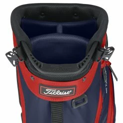 Titleist Players 4 StaDry Golf Stand Bag -Putter Sales Titleist 2023 Players 4 Stadry Stand Bag Navy White Red 4