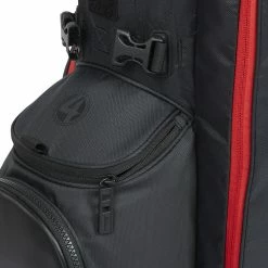 Titleist Players 4 Golf Stand Bag -Putter Sales Titleist 2023 Players 4 Stand Bag Black Black Red 7