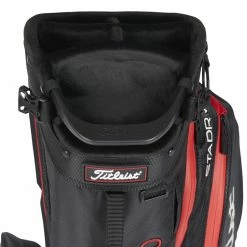 Titleist Players 5 StaDry Golf Stand Bag -Putter Sales Titleist 2023 Players 5 Stadry Stand Bag Black Black Red 4