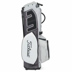 Titleist Players 5 StaDry Golf Stand Bag -Putter Sales Titleist 2023 Players 5 Stadry Stand Bag Grey Graphite White 3