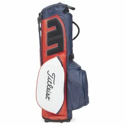 Titleist Players 5 StaDry Golf Stand Bag -Putter Sales Titleist 2023 Players 5 Stadry Stand Bag Navy Red White 3