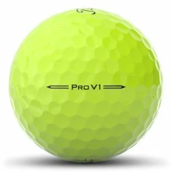 Titleist Pro V1 Golf Balls 6 Titleist Pro V1 Golf Balls -Putter Sales Titleist 2023 Pro V1 Golf Balls Yellow 3
