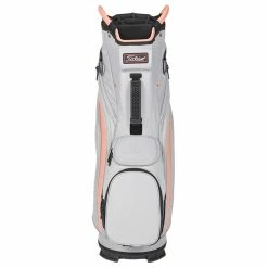 Titleist Cart 14 Lightweight Golf Cart Bag -Putter Sales Titleist Cart 14 Lightweight Golf Cart Bag Grey Peach 3