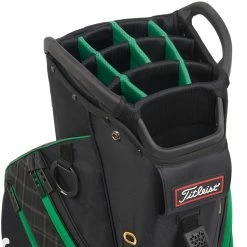 Titleist Cart 14 SE Shamrock Golf Cart Bag -Putter Sales Titleist Cart 14 Shamrock Golf Cart Bag Black Green 4