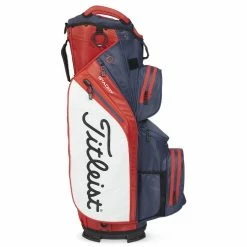Titleist StaDry 14 Golf Cart Bag -Putter Sales Titleist StaDry 14 Golf Cart Bag Navy Red White 3