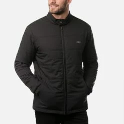 TravisMathew Interlude Full Zip Golf Jacket -Putter Sales Travis Mathew SS21 Interlude Sweater Jacket 1MT003 0BLK Code SWTRA018 M Black Model 1