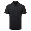 TravisMathew The Heater Golf Polo Shirt Black