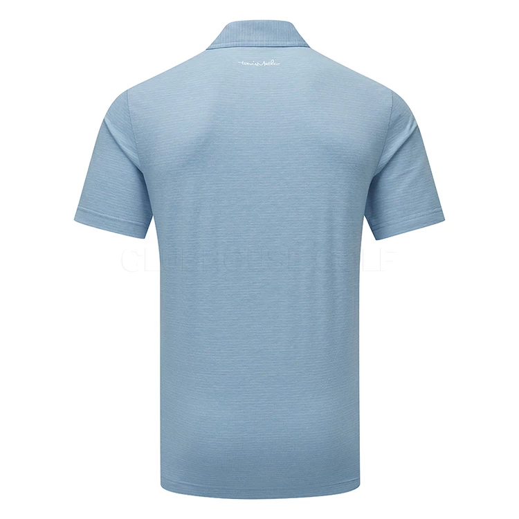 TravisMathew The Heater Golf Polo Shirt Black 3 TravisMathew The Heater Golf Polo Shirt Black - Image 3