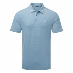 TravisMathew The Heater Golf Polo Shirt Black