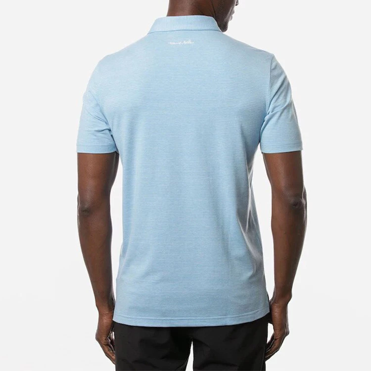 TravisMathew The Heater Golf Polo Shirt Black 6 TravisMathew The Heater Golf Polo Shirt Black - Image 6