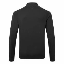 TravisMathew Zachary 1/2 Zip Golf Sweater -Putter Sales Travis Mathew SS21 Zachary Sweater 1MQ470 0BLK Code SWTRA006 Black back