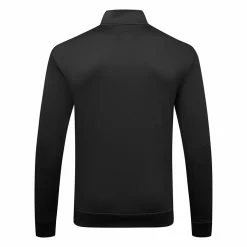 Underarmour Under Armour Fleece 1/4 Zip Golf Sweater 8 Underarmour Under Armour Fleece 1/4 Zip Golf Sweater -Putter Sales Under Armour AW22 1 4 Zip Sweater 1373358 001 SWUND171 XL Black Black Back