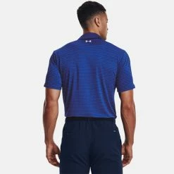 Underarmour Under Armour Playoff 2.0 Hollen Stripe Golf Polo Shirt 11 Underarmour Under Armour Playoff 2.0 Hollen Stripe Golf Polo Shirt -Putter Sales Under Armour AW22 Playoff 2.0 Hollen Stripe Polo Shirt 1327037 489 SHUND298 Bauhaus Blue Versa Blue Oxford Blue Model 3
