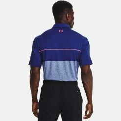 Underarmour Under Armour Playoff 2.0 Low Round Golf Polo Shirt 11 Underarmour Under Armour Playoff 2.0 Low Round Golf Polo Shirt -Putter Sales Under Armour AW22 Playoff 2.0 Polo Shirt 1327037 491 SHUND296 Bauhaus Blue Oxford Blue Bolt Red Model 3