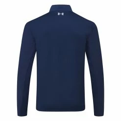 Underarmour Under Armour Storm Daytona 1/2 Zip Golf Sweater -Putter Sales Under Armour AW22 Storm Daytona Half Zip Wind Top 1373409 408 WTUND095 Academy Academy Reflective Back