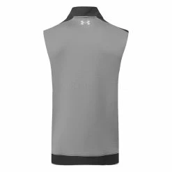 Underarmour Under Armour Storm Daytona 1/2 Zip Golf Vest 5 Underarmour Under Armour Storm Daytona 1/2 Zip Golf Vest -Putter Sales Under Armour AW22 Storm Daytona Vest Wind Top 1373408 012 WTUND091 Pitch Gray Black Reflective Back