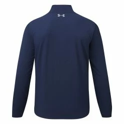 Underarmour Under Armour Storm Revo Golf Wind Jacket -Putter Sales Under Armour AW22 Storm Revo Jacket Wind Top 1373407 408 WTUND100 XL Academy Reflective Back