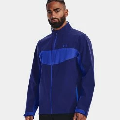Underarmour Under Armour Storm Proof 2.0 Waterproof Golf Jacket 11 Underarmour Under Armour Storm Proof 2.0 Waterproof Golf Jacket -Putter Sales Under Armour AW22 Stormproof 2.0 Waterproof Jacket 1371596 456 WJUND014 Bauhaus Blue Versa Blue Versa Blue Model 3