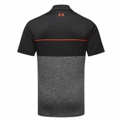 Underarmour Under Armour Playoff 2.0 Low Round Golf Polo Shirt -Putter Sales Under Armour Playoff 2 0 Low Round Golf Polo Shirt SHUND295 Black Steel Bolt Red back