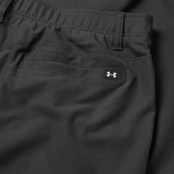 Underarmour Under Armour Drive Slim Taper Golf Pants -Putter Sales Under Armour SS22 Drive Slim Taper Golf Pants Black Halo Gray 1364410 001 TRUND064 Detail