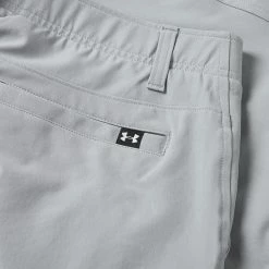 Underarmour Under Armour Drive Taper Golf Shorts -Putter Sales Under Armour SS22 Drive Taper Golf Shorts 1370086 035 TSUND042 Steel Halo Gray Detail
