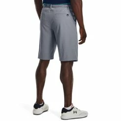 Underarmour Under Armour Drive Taper Golf Shorts -Putter Sales Under Armour SS22 Drive Taper Golf Shorts 1370086 035 TSUND042 Steel Halo Gray Model 2