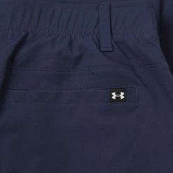 Underarmour Under Armour Drive Slim Taper Golf Pants 5 Underarmour Under Armour Drive Slim Taper Golf Pants -Putter Sales Under Armour SS23 Drive Slim Taper 1364410 410 TRUND071 Midnight Navy Halo Gray Pant Detail