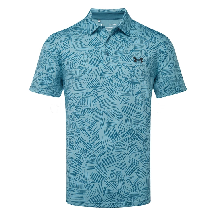 Underarmour Under Armour Playoff 3.0 Palm Sketch Stripe Golf Polo Shirt 1 Underarmour Under Armour Playoff 3.0 Palm Sketch Stripe Golf Polo Shirt