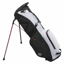 WilsonStaff Wilson Exo Lite Dynapower Golf Stand Bag -Putter Sales Wilson 2023 EXO Lite Dynapower Golf Stand Bag Black White Red 5