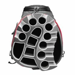 WilsonStaff Wilson ILock Golf Cart Bag -Putter Sales Wilson 2023 iLock Cart Bag Black Red 3