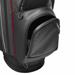 WilsonStaff Wilson ILock Dry Golf Cart Bag -Putter Sales Wilson 2023 iLock Dry Cart Bag Black Red 6