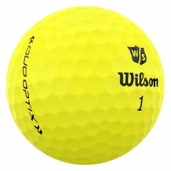 WilsonStaff Wilson Duo Optix Matte 3 For 2 Golf Balls 5 WilsonStaff Wilson Duo Optix Matte 3 For 2 Golf Balls -Putter Sales Wilson Duo Optix Golf Balls Matte Yellow 3 For 2 3