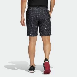 Adidas Ultimate 365 Flag Print Golf Shorts -Putter Sales adidas SS22 Ultimate 365 Flag Print Golf Shorts HC5577 Black Grey Three White Model 2