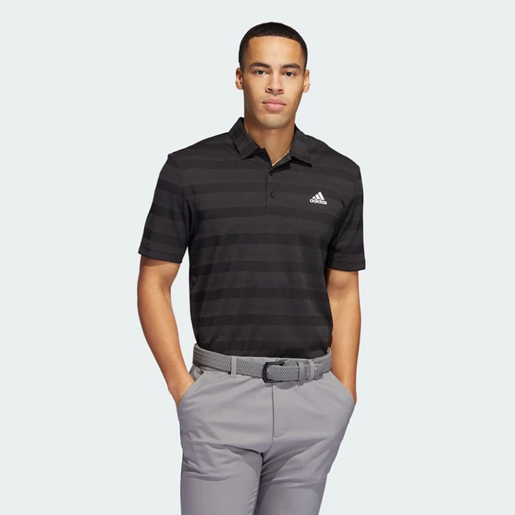 Adidas Two Colour Stripe Primegreen Golf Polo Shirt 4 Adidas Two Colour Stripe Primegreen Golf Polo Shirt - Image 4