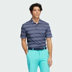 Adidas Two Colour Stripe Primegreen Golf Polo Shirt -Putter Sales adidas SS22 Two Colour Stripe Primegreen Golf Polo Shirt HI5181 M SHADI658 Navy White Model 1