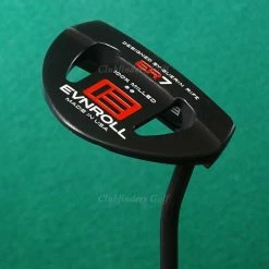 Guerin Rife EVNROLL Model ER7 Black 35.5" Putter Golf Club W/ Super Stroke & HC