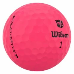 WilsonStaff Wilson Ladies Duo Optix Matte Golf Balls -Putter Sales duooptixgolfballspink3
