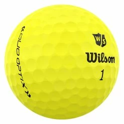 WilsonStaff Wilson Duo Optix Matte Golf Balls -Putter Sales duooptixgolfballsyellow3