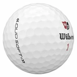 WilsonStaff Wilson Duo Soft+ Golf Balls 5 WilsonStaff Wilson Duo Soft+ Golf Balls -Putter Sales duosoftgolfballswhite3